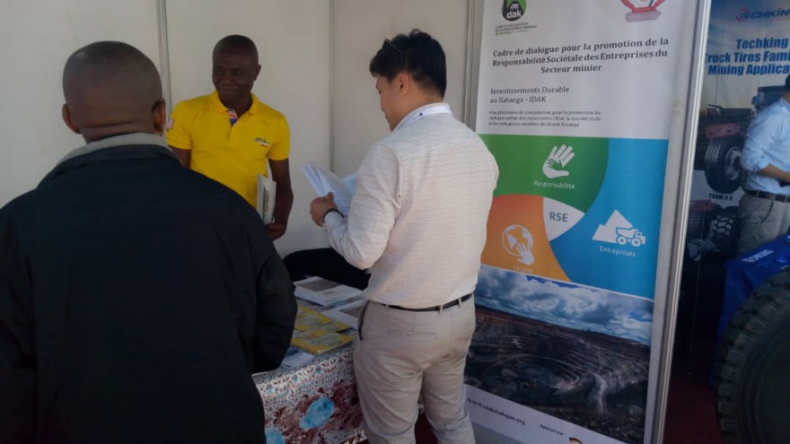 LE STAND DE L'IDAK AU KATANGA MINING WEEK 2019